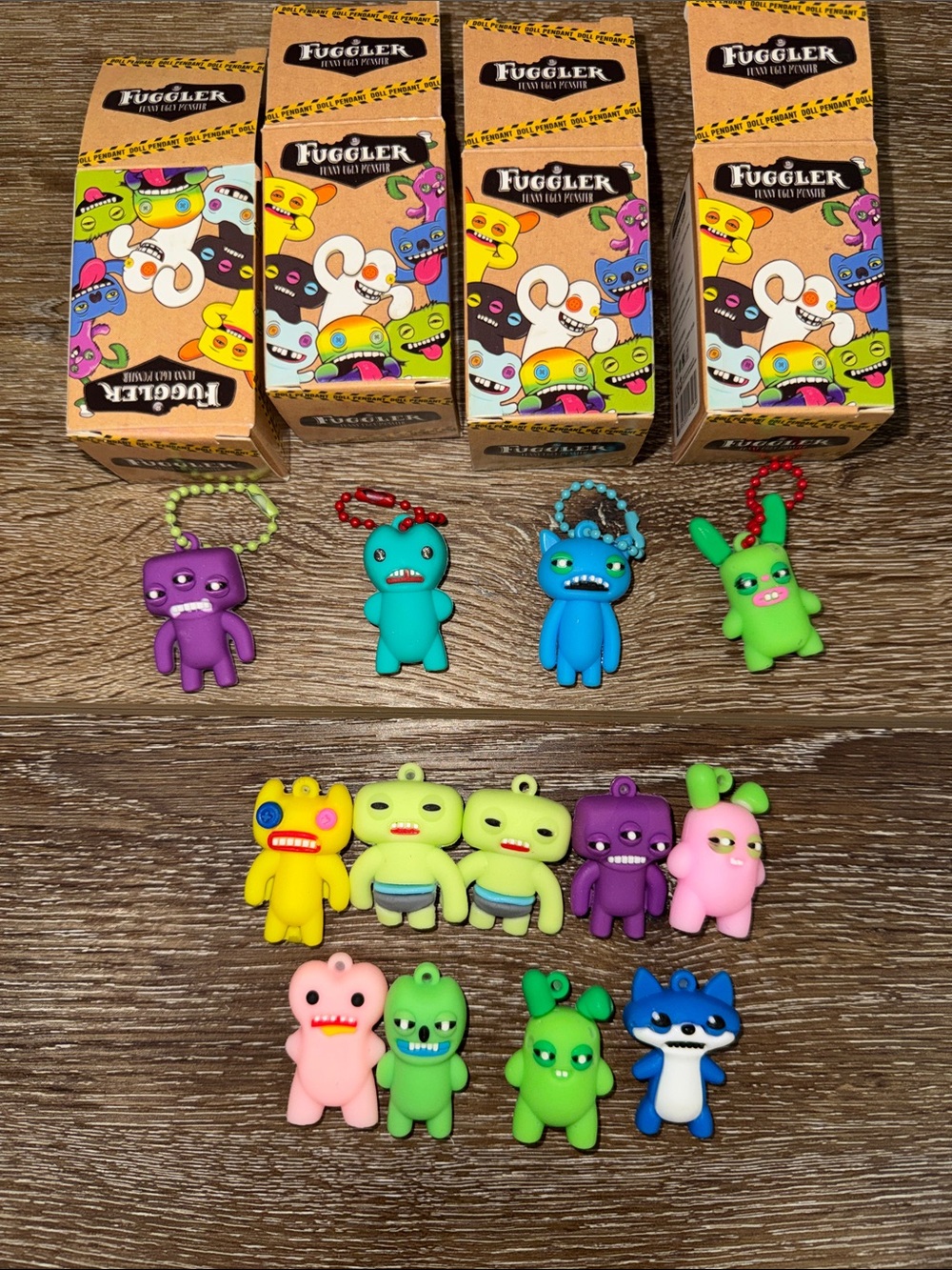 Fugglers Toy Figures - Assorted Bright Colors